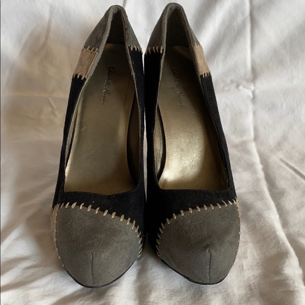 Charlotte Russe suede heels